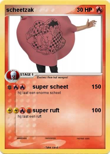 Pokemon scheetzak