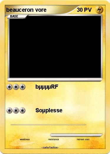 Pokemon beauceron vore