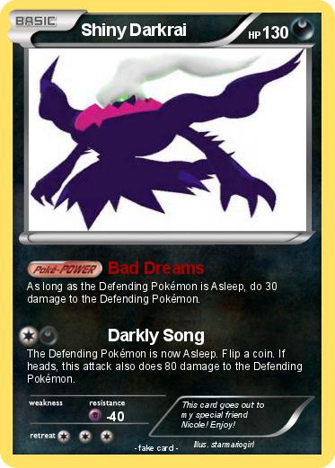 Pokemon Shiny Darkrai