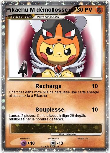 Pokemon Pikachu M démollosse