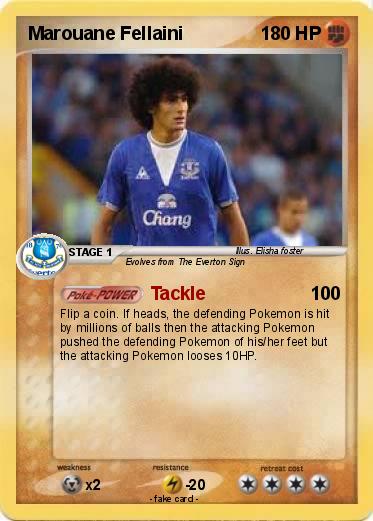 Pokemon Marouane Fellaini