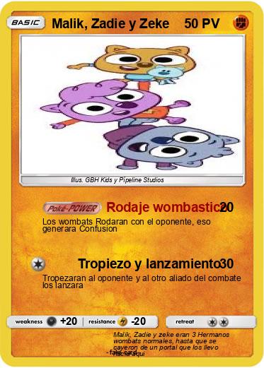 Pokemon Malik, Zadie y Zeke