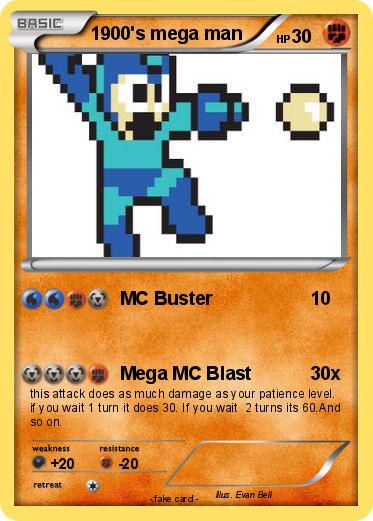 Pokemon 1900's mega man