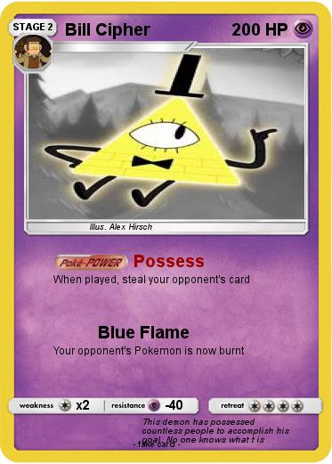 Pokemon Bill Cipher
