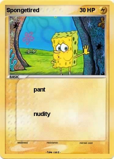 Pokemon Spongetired