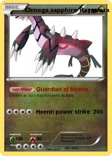 Pokemon Omega sapphire Rayquaza