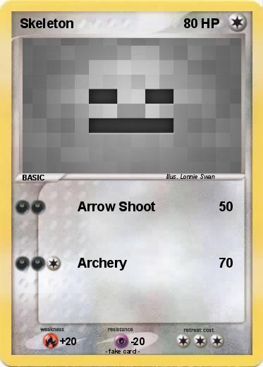 Pokemon Skeleton