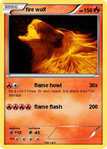 Pokemon fire wolf