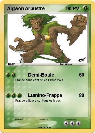 Pokemon Aigwon Arbustre