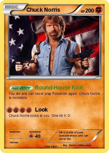 Pokemon Chuck Norris