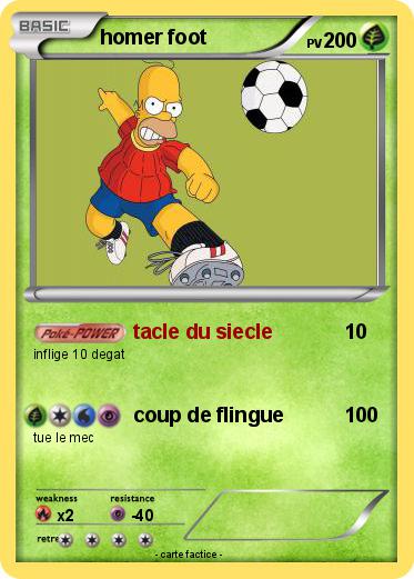 Pokemon homer foot