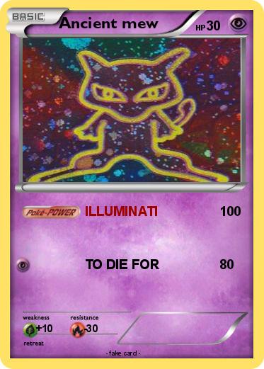 Pokemon Ancient mew