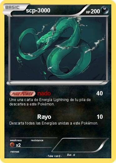 Pokemon scp-3000