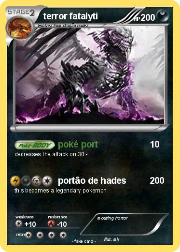 Pokemon terror fatalyti