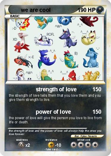Pokemon we are cool