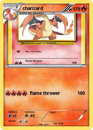 Pokemon charizard