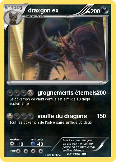 Pokemon draxgon ex