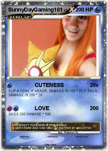 Pokemon SunnyDayGaming101