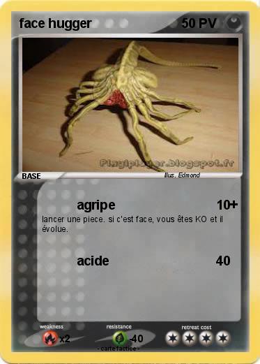 Pokemon face hugger