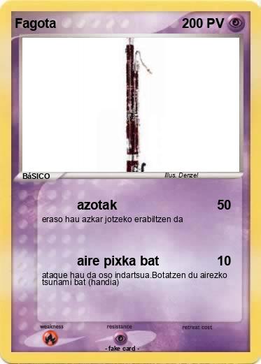 Pokemon Fagota