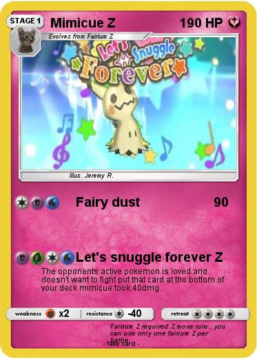 Pokemon Mimicue Z