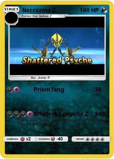 Pokemon Necrozma Z