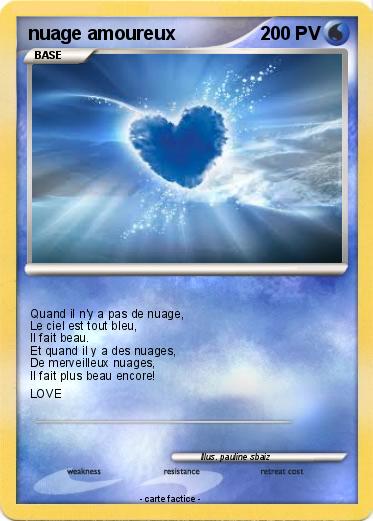 Pokemon nuage amoureux