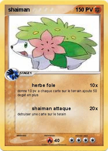 Pokemon shaiman