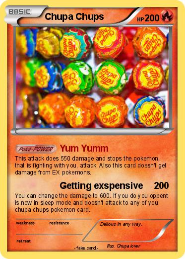 Pokemon Chupa Chups