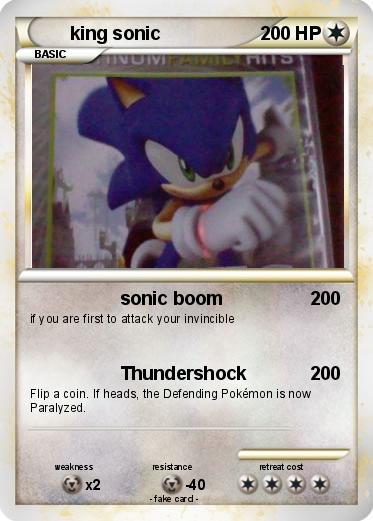 Pokemon king sonic