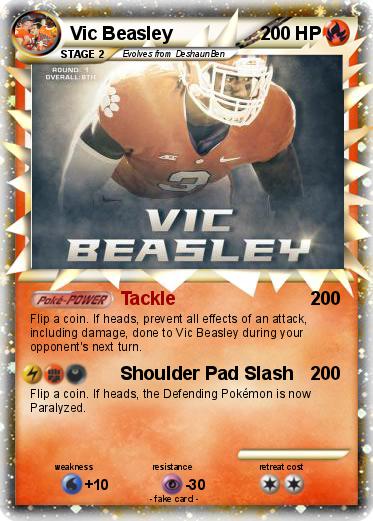 Pokemon Vic Beasley