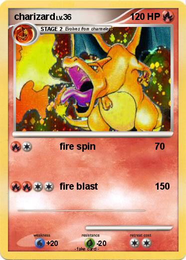 Pokemon charizard
