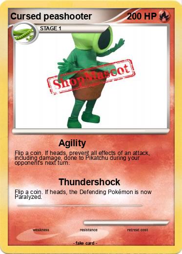 Pokemon Cursed peashooter