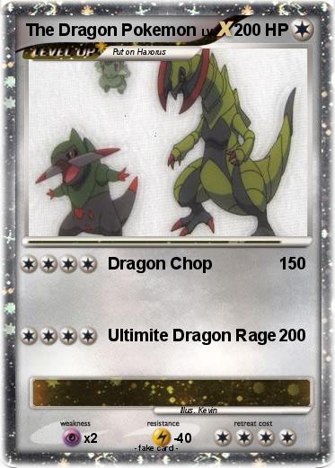 Pokemon The Dragon Pokemon