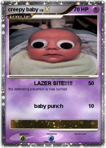 Pokemon creepy baby