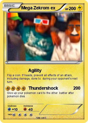 Pokemon Mega Zekrom ex
