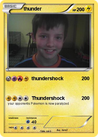 Pokemon thunder