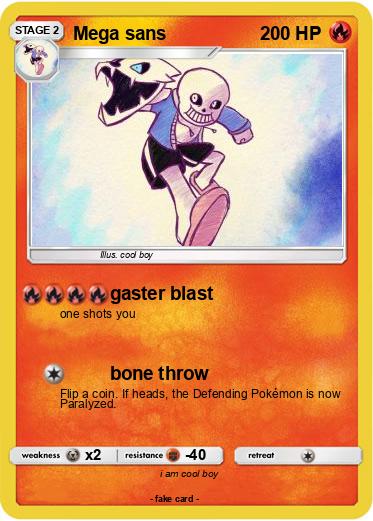 Pokemon Mega sans