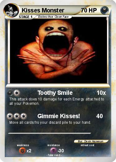 Pokemon Kisses Monster