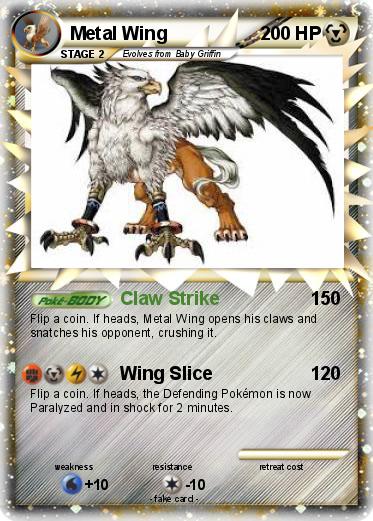 Pokemon Metal Wing