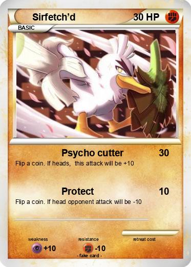 Pokemon Sirfetch’d