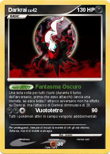 Pokemon Darkrai