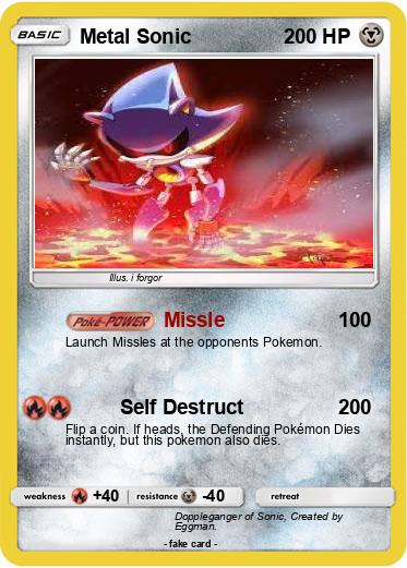 Pokemon Metal Sonic