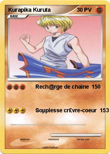 Pokemon Kurapika Kuruta