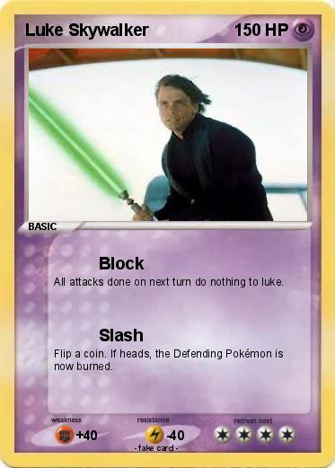 Pokemon Luke Skywalker