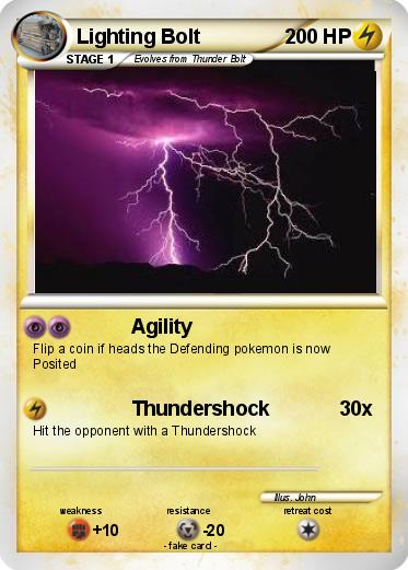 Pokemon Lighting Bolt