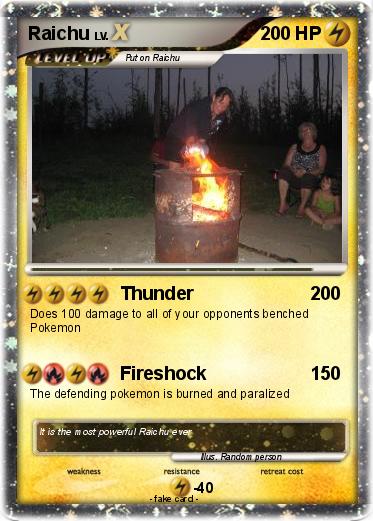Pokemon Raichu
