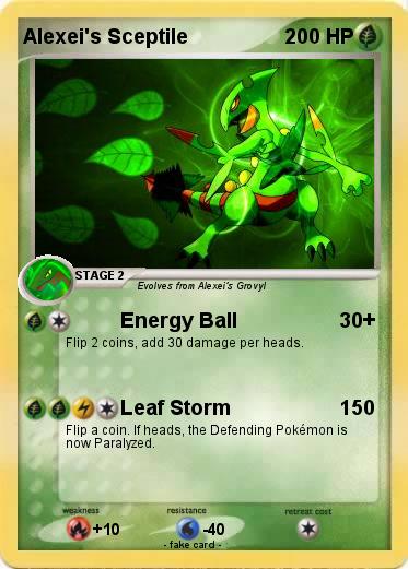 Pokemon Alexei's Sceptile