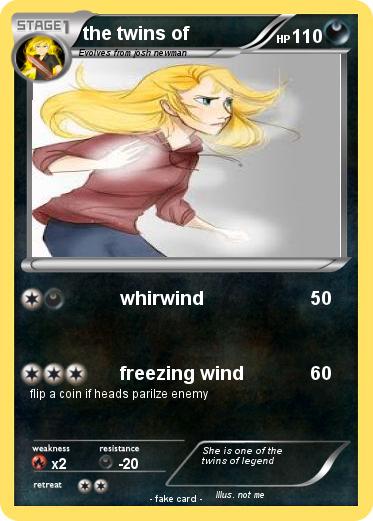 Pokemon the twins of