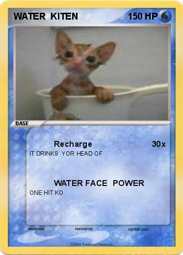 Pokemon WATER  KITEN